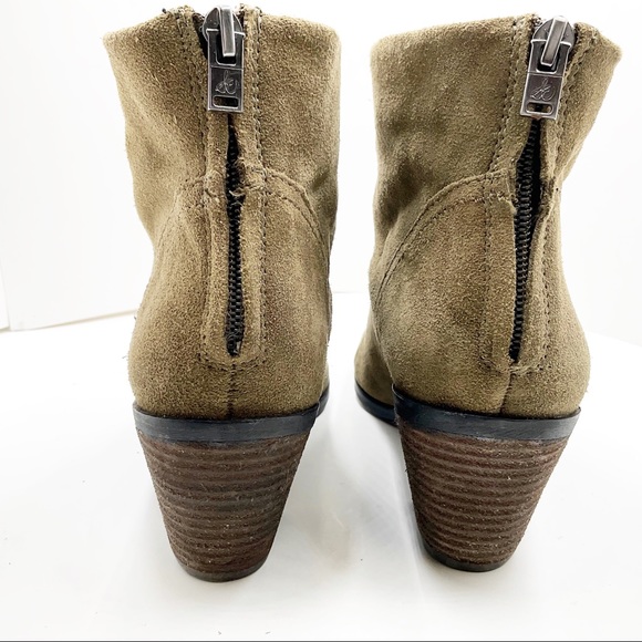 {Sam Edelman} Larkin Suede Ankle Boots - Picture 13 of 16